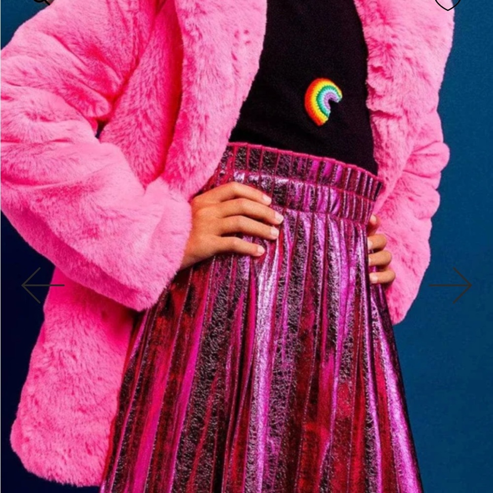 Lola + The Boys Pink and Purple Skirt
